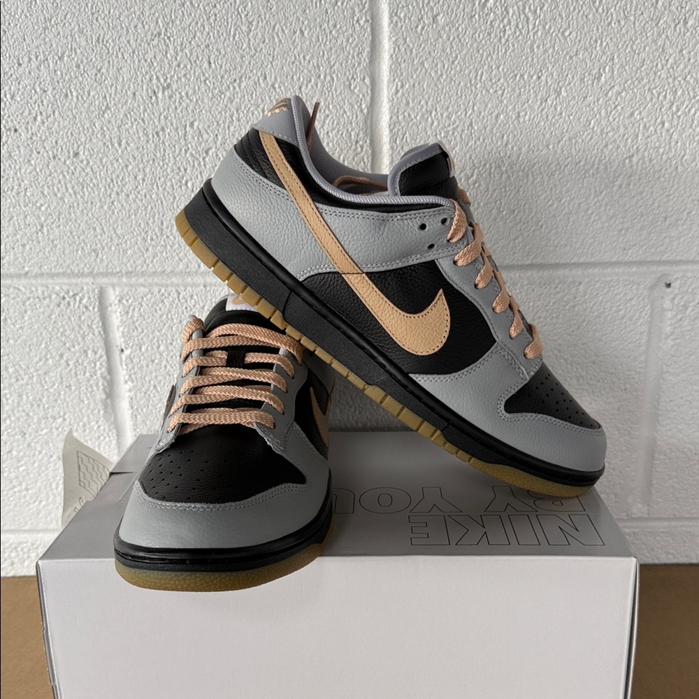 Brand new Nike women Black, Gray, and Tan Sneakers